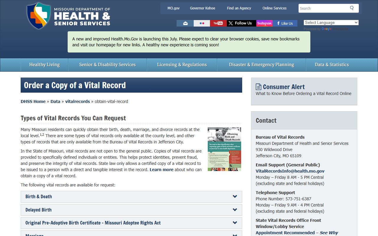Dade County divorce records DHSS statement ordering rules
